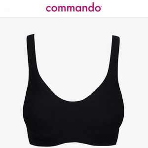 NWT✨ Butter by Commando • Butter Soft-Support Bralette • Black • XL • Retail $78